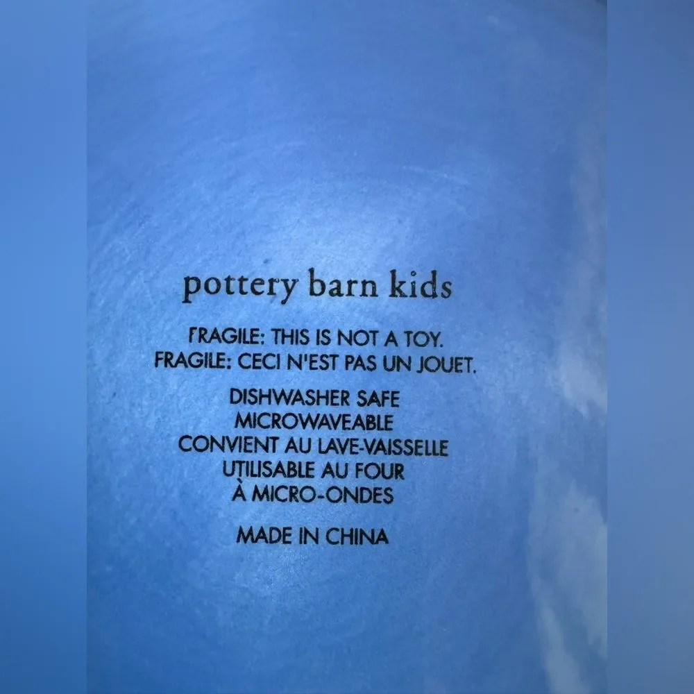 Pottery Barn Kids Easter Plates